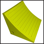 Urethane CHOCK Block 80TONS