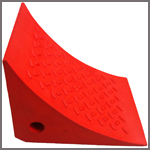 Urethane wheel chock